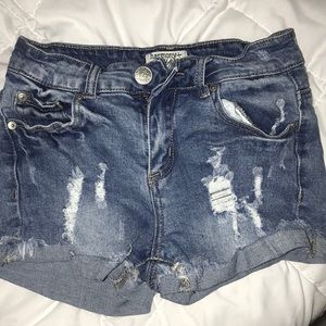 Jean shorts